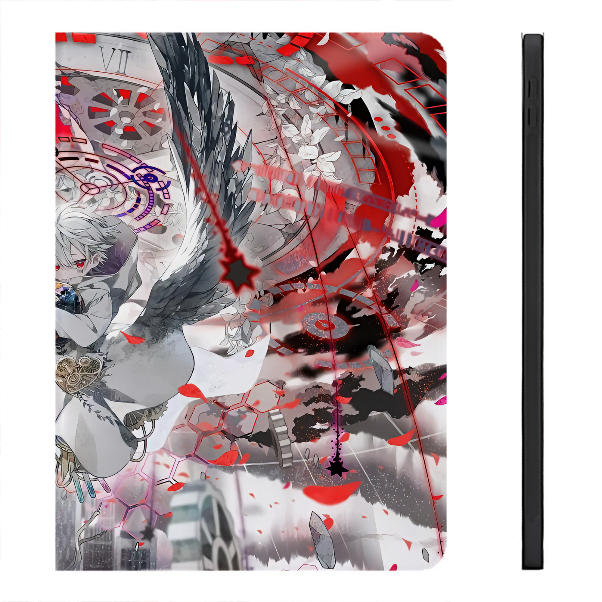 （画像用） 刀剣乱舞 Touken Ranbu IPadケース ペンホルダー付き ブックスタイルデザイン
